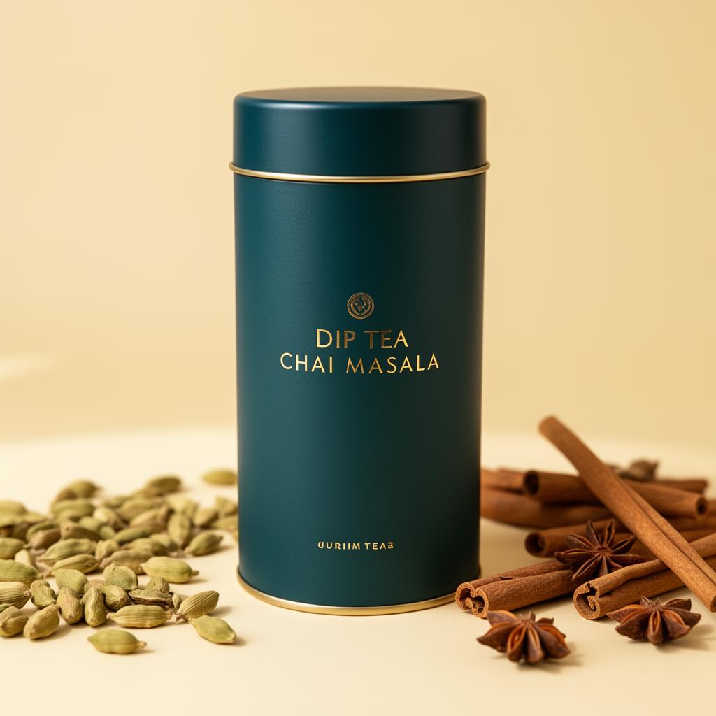 Dip Tea Chai Masala tin